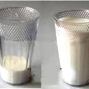 Ever Filling Milk Glass