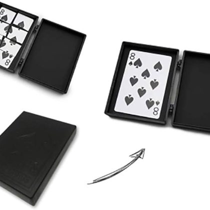 Locking Card Box Plastic / magic card change box (multi purpose).